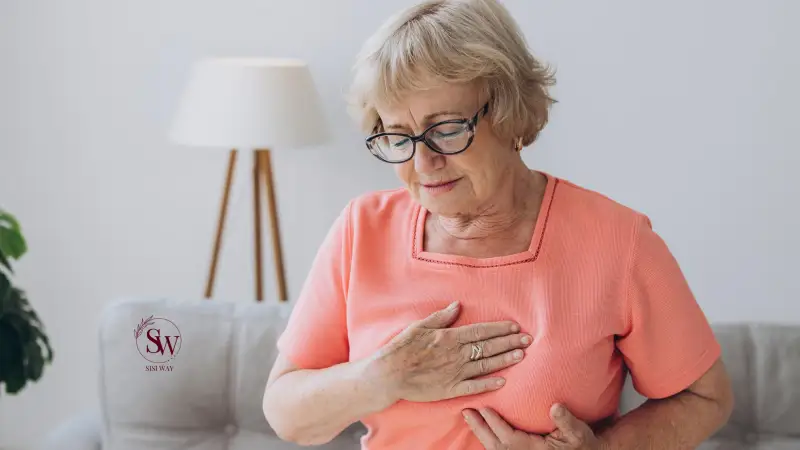 heart failure in elderly woman