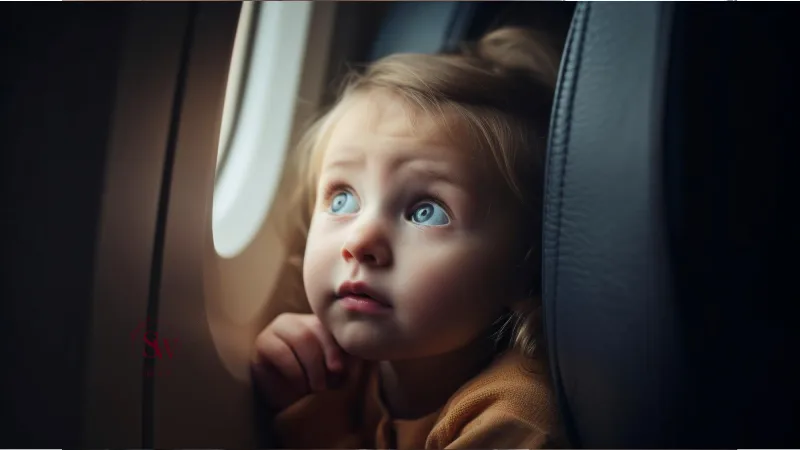 Infant Traveling on Plane