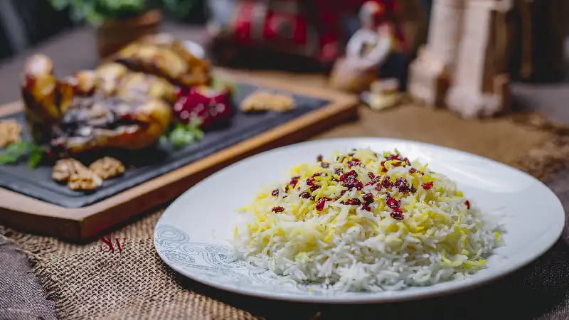 Persian Saffron Rice